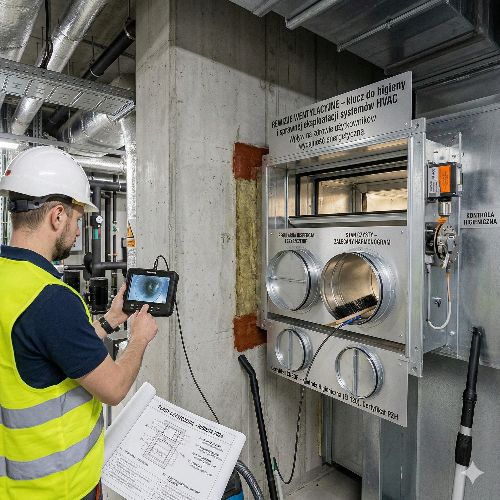 Rewizje wentylacyjne – klucz do higieny i sprawnej eksploatacji systemów HVAC